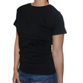 Black Short Sleeve Nursing T-Shirt